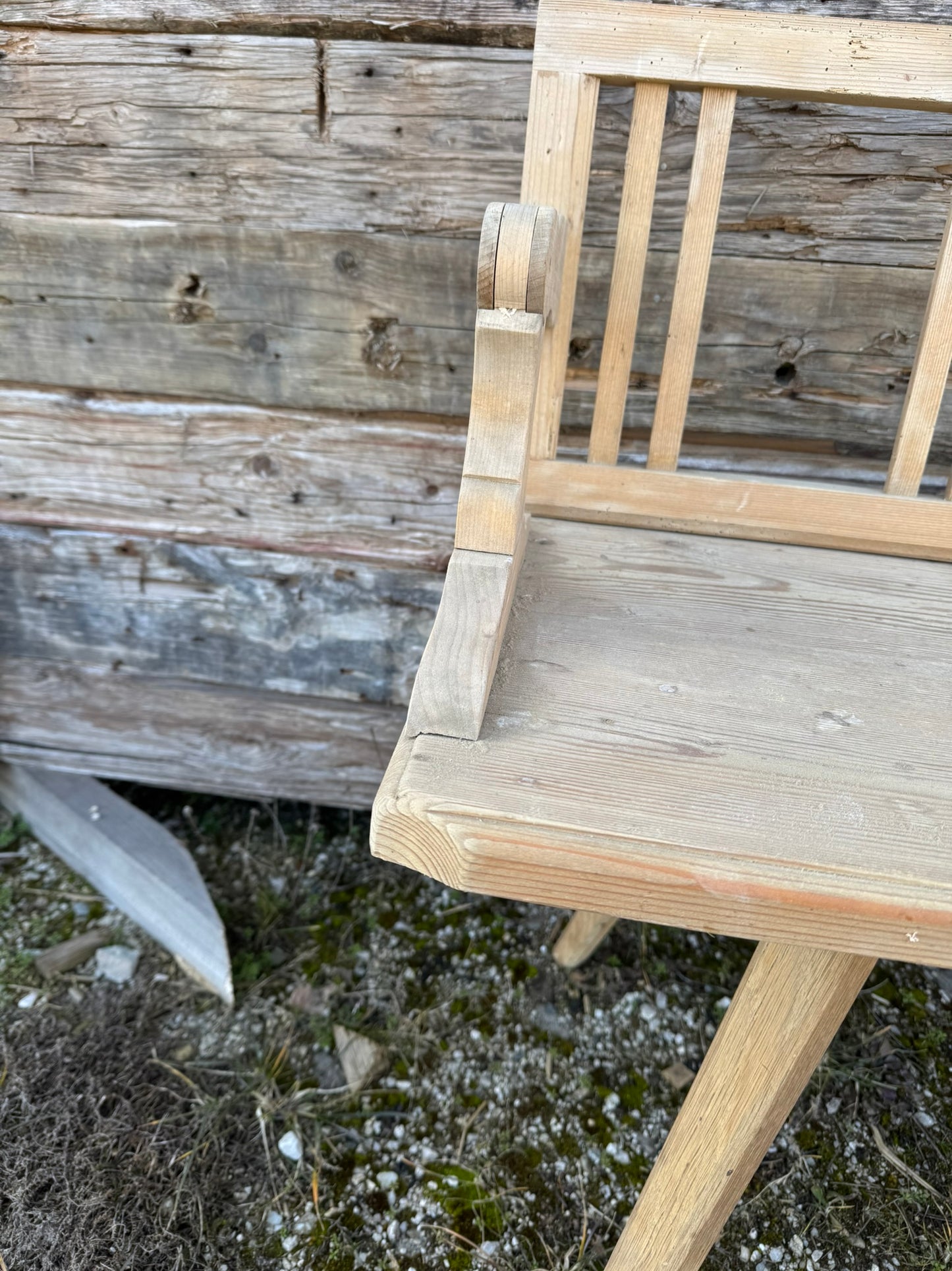 Sprossenbank - Altholz