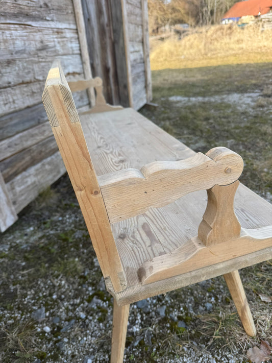 Sprossenbank - Altholz